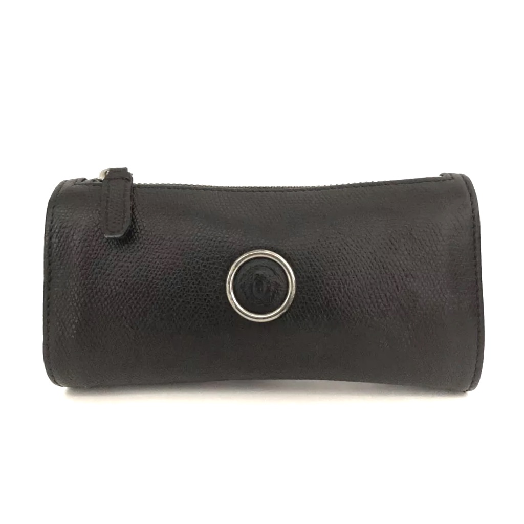 Gianni Versace Medusa Leather Cosmetic Pouch Bag Gianni Versace Medusa Leather Cosmetic Pouch Bag